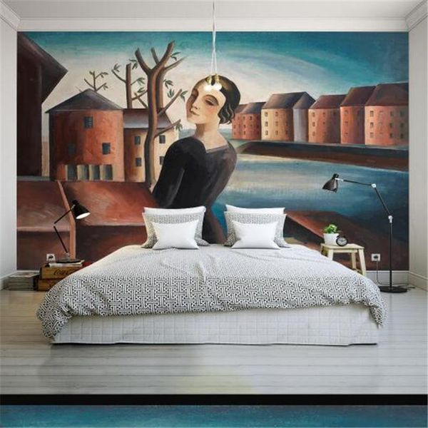 wallpapers painting 3d rolls pastoral girl wall papers home decor european style non-woven for living room
wallpapers painting 3d rolls pastoral girl wall papers home decor european style non-woven for living room