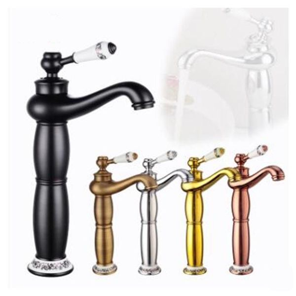 bathroom sink faucets copper multi-color faucet european retro and cold basin
bathroom sink faucets copper multi-color faucet european retro and cold basin