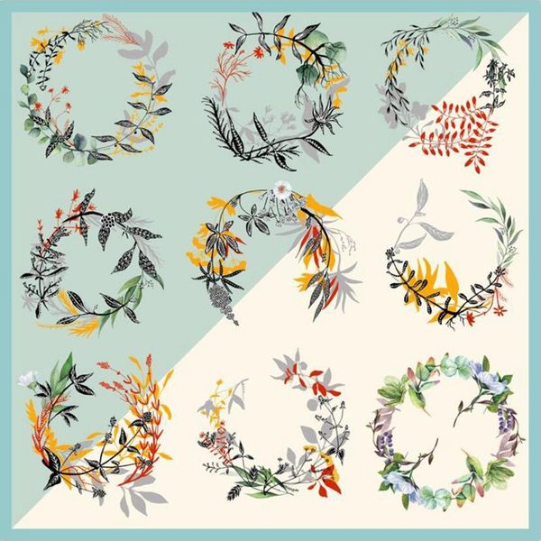 scarves floral 100% silk bandana neckerchief fashion head for women 63x63cm, Blue;gray
scarves floral 100% silk bandana neckerchief fashion head for women 63x63cm, Blue;gray