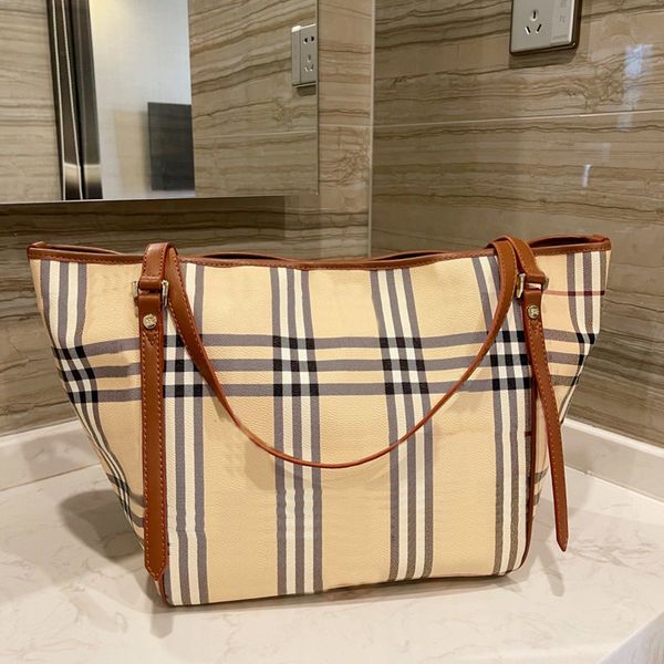 fashion canvas plaid shopping bag women large crossbody tote handbag quality shoulder back package stripes composite purse
fashion canvas plaid shopping bag women large crossbody tote handbag quality shoulder back package stripes composite purse