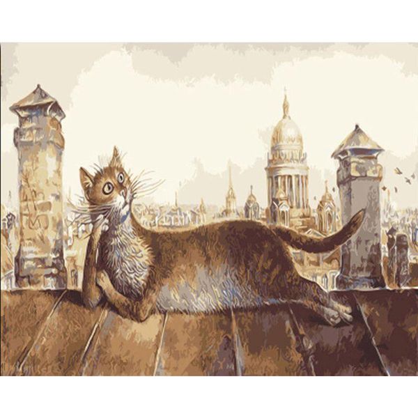 paintings selilali oil painting by numbers kits building and cats animal picture number diy framed on canvas acrylic paint for wall art
paintings selilali oil painting by numbers kits building and cats animal picture number diy framed on canvas acrylic paint for wall art