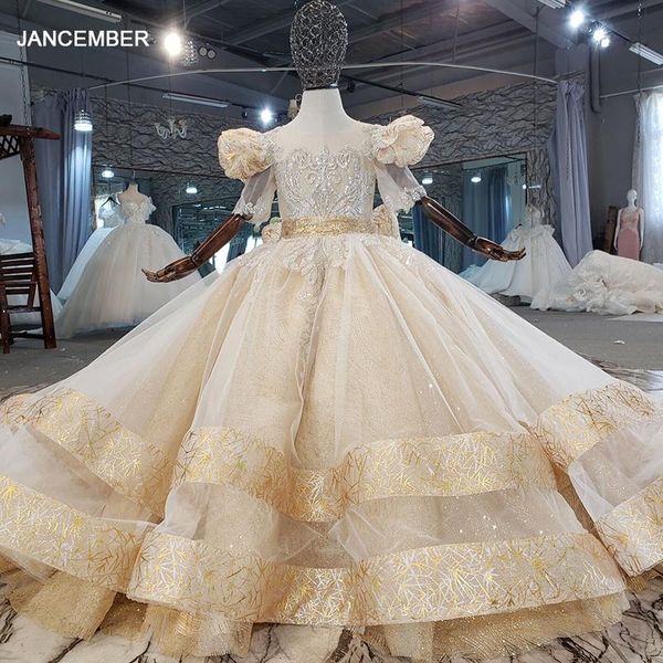 girl's dresses htl0700 shiny gold of bride fellow kids transparent lace short sleeve applique pattern wedding banquet children's g, Red;yellow
girl's dresses htl0700 shiny gold of bride fellow kids transparent lace short sleeve applique pattern wedding banquet children's g, Red;yellow