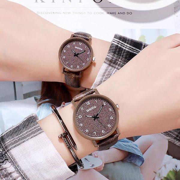 wristwatches women's small watch ladies leather women antique quartz clock relogio feminino, Slivery;brown
wristwatches women's small watch ladies leather women antique quartz clock relogio feminino, Slivery;brown