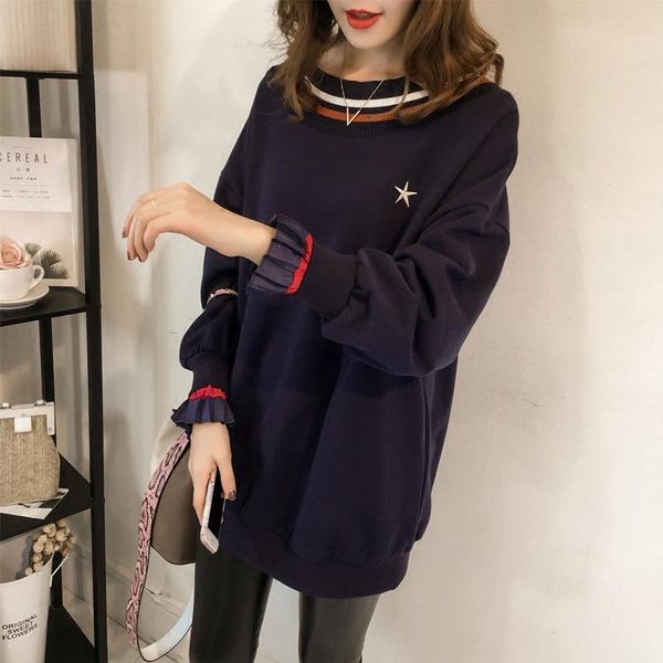 women's hoodies & sweatshirts women solid color o-neck long sleeve shirt pullover autumn winter casual loose, Black
women's hoodies & sweatshirts women solid color o-neck long sleeve shirt pullover autumn winter casual loose, Black