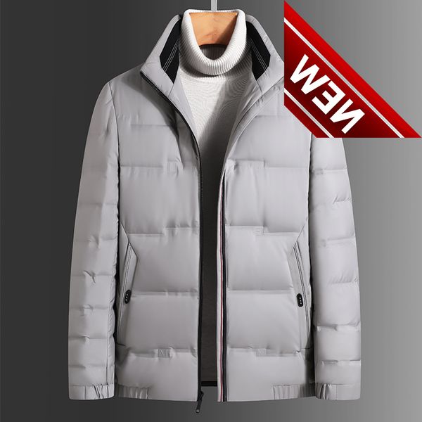 winter warm casual jacket parkas men winter fashion streetwear windproof thick solid coat, Black
winter warm casual jacket parkas men winter fashion streetwear windproof thick solid coat, Black