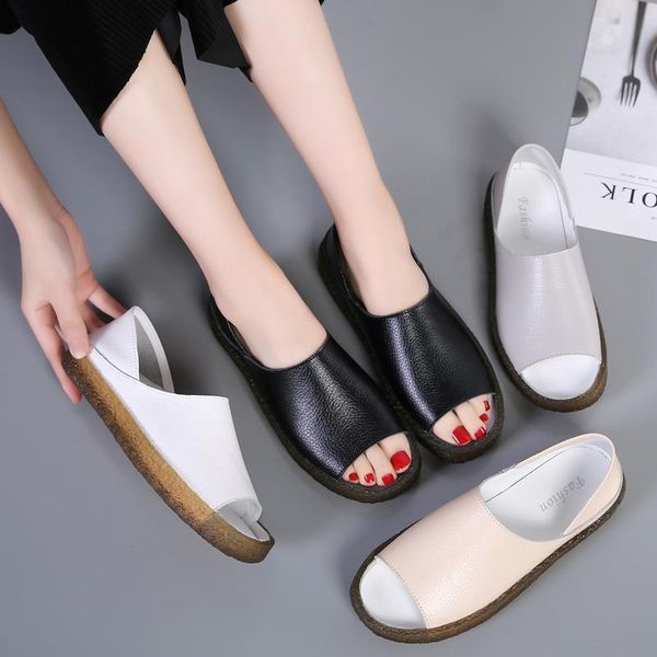 sandals women summer shoes peep toe gladiator for cow genuine leather casual flat female, Black
sandals women summer shoes peep toe gladiator for cow genuine leather casual flat female, Black
