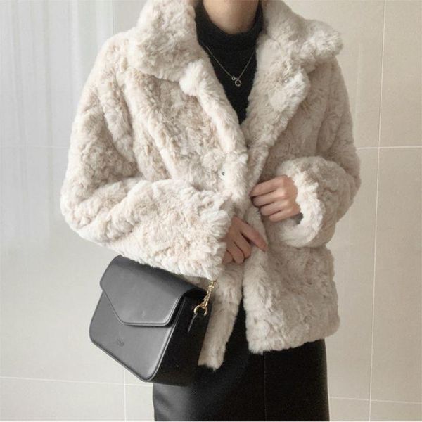 women's jackets autumn winter warm faux fur coat for women streetwera loose thick woolly jacket ladies chic long sleeve turn down colla, Black;brown
women's jackets autumn winter warm faux fur coat for women streetwera loose thick woolly jacket ladies chic long sleeve turn down colla, Black;brown