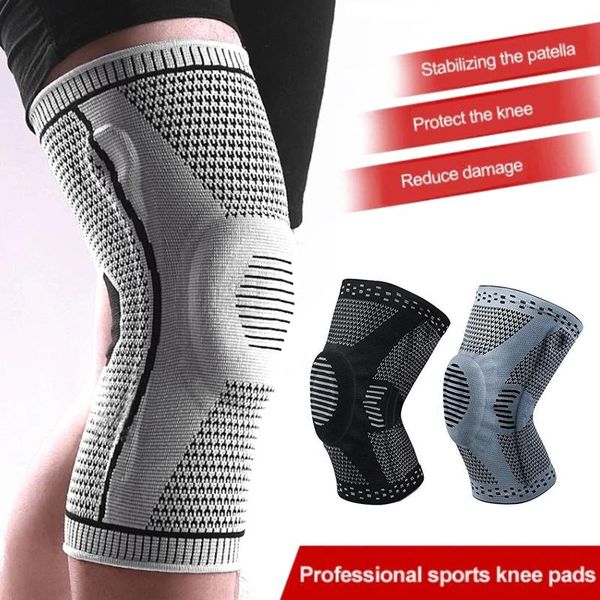 1pcs compression knee support sports pads silicone knitted outdoor basketball running fitness protector rodillera elbow &, Black;gray
1pcs compression knee support sports pads silicone knitted outdoor basketball running fitness protector rodillera elbow &, Black;gray