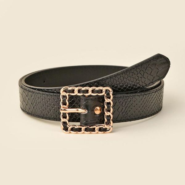 belts 2021 women's crocodile pattern fashion belt square buckle ladies leather black brown women jeans
belts 2021 women's crocodile pattern fashion belt square buckle ladies leather black brown women jeans