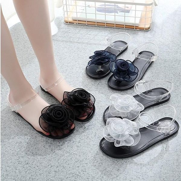 sandals 2021 summer jelly korean version of the flower cute pin toe flat beach female, Black
sandals 2021 summer jelly korean version of the flower cute pin toe flat beach female, Black
