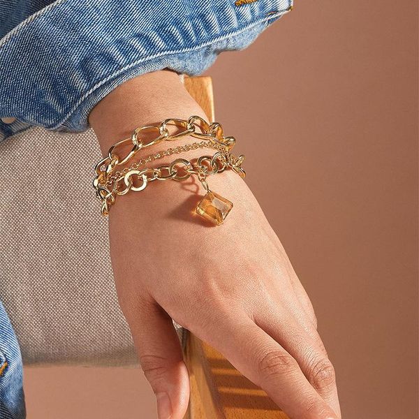 charm bracelets yada gifts gold color multilayer crystal bracelets&bangles for women bohemian jewelry accessories bracelet bt210037, Golden;silver
charm bracelets yada gifts gold color multilayer crystal bracelets&bangles for women bohemian jewelry accessories bracelet bt210037, Golden;silver