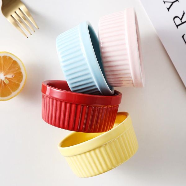 shufulei baking bowl pudding ceramic cake stew cup household small tableware ice cream bowls
shufulei baking bowl pudding ceramic cake stew cup household small tableware ice cream bowls