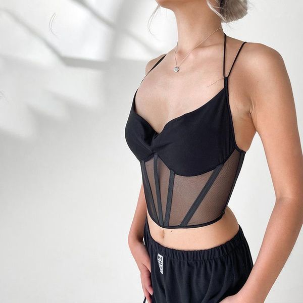 summer t-shirt women crop corset strap fashion v-neck backless bandage tee shirt femme t-shirts woman mesh women's, White
summer t-shirt women crop corset strap fashion v-neck backless bandage tee shirt femme t-shirts woman mesh women's, White