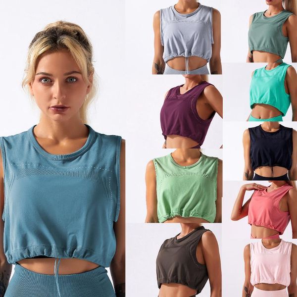 gym seamless lightweight crop women's sports yoga fitness loose drawstring sleeveless tank workout clothes outfit
gym seamless lightweight crop women's sports yoga fitness loose drawstring sleeveless tank workout clothes outfit