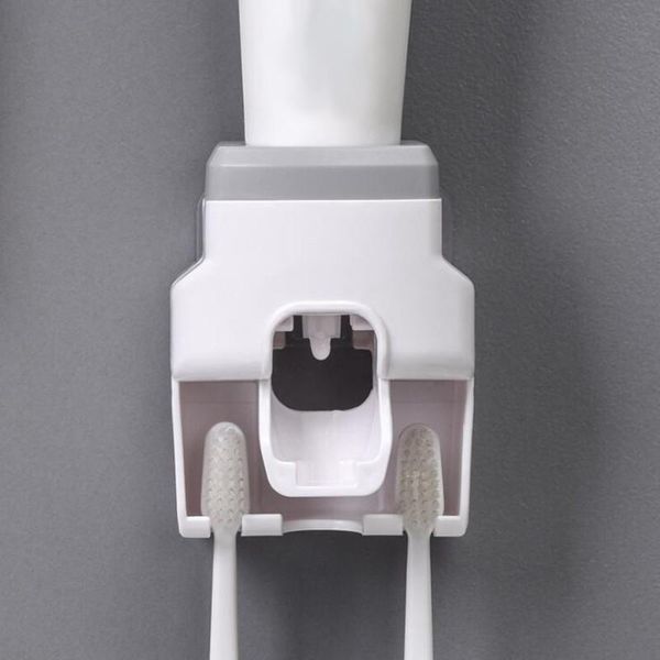 automatic toothpaste dispenser wall mount toothbrush holder lazy squeezer for toilet home bathroom accessories set holders
automatic toothpaste dispenser wall mount toothbrush holder lazy squeezer for toilet home bathroom accessories set holders