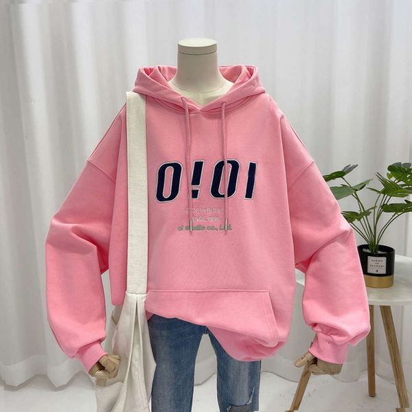 women's hoodies & sweatshirts sweater spring and autumn thin 2021 korean ins trendy candy embroidery letter loose hoodie coat m0e5, Black
women's hoodies & sweatshirts sweater spring and autumn thin 2021 korean ins trendy candy embroidery letter loose hoodie coat m0e5, Black