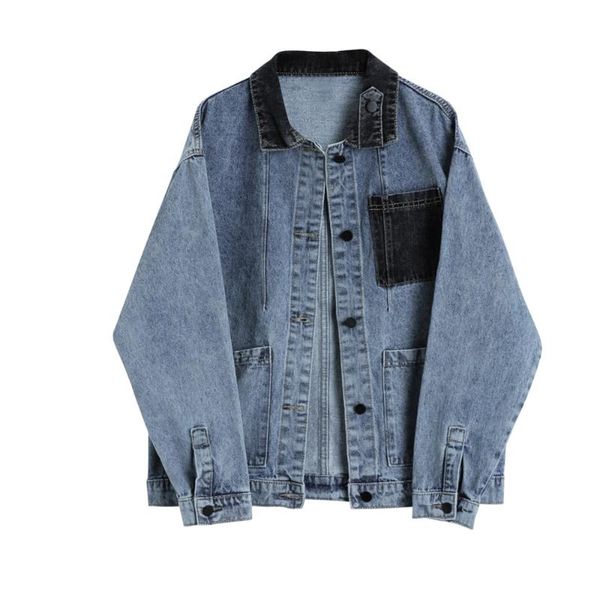 women's jackets nice spring women loose long-sleeve denim jacket retro wild female student coat autumn drop, Black;brown
women's jackets nice spring women loose long-sleeve denim jacket retro wild female student coat autumn drop, Black;brown
