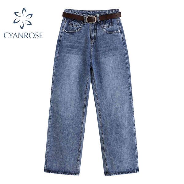 summer korean high waist jeans women streetwear solid with belt straight pants fashion harajuku loose casual denim trousers 210417, Blue
summer korean high waist jeans women streetwear solid with belt straight pants fashion harajuku loose casual denim trousers 210417, Blue
