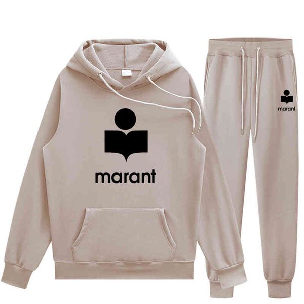new men and women set hiphop hoodies+pants fleece long sleeve marant print suit harajuku fashion personality hooded streetwear, Gray
new men and women set hiphop hoodies+pants fleece long sleeve marant print suit harajuku fashion personality hooded streetwear, Gray