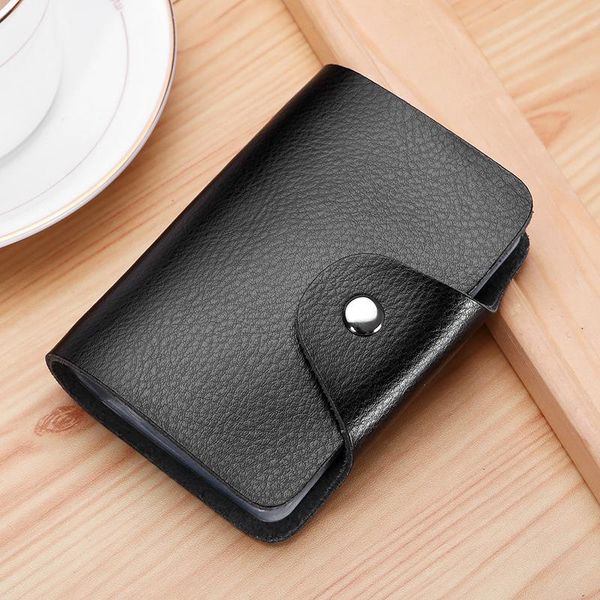 card holders 26 slot genuine leather holder business id classical style men wallet, Brown;gray
card holders 26 slot genuine leather holder business id classical style men wallet, Brown;gray