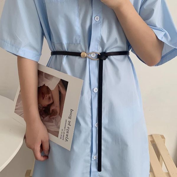 belts women's runway fashion genuine leather cummerbunds female dress corsets waistband decoration narrow belt r1049, Black;brown
belts women's runway fashion genuine leather cummerbunds female dress corsets waistband decoration narrow belt r1049, Black;brown