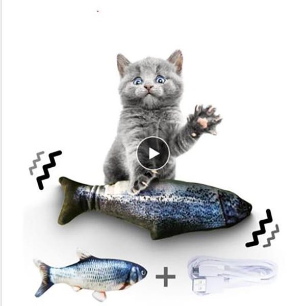 cat toys 30cm electronic pet toy electric usb charging simulation fish for dog chewing playing biting supplies dropshiping
cat toys 30cm electronic pet toy electric usb charging simulation fish for dog chewing playing biting supplies dropshiping