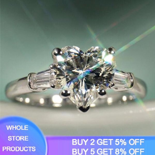 cluster rings yanhui romantic big 10mm heart zircon for women female cute finger birthday gift girlfriend silver 925 jewelry, Golden;silver
cluster rings yanhui romantic big 10mm heart zircon for women female cute finger birthday gift girlfriend silver 925 jewelry, Golden;silver