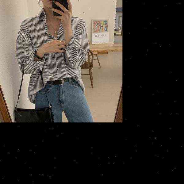 striped casual turn down women blouses collar fashion basic street work office long sleeve arrival shirts, White
striped casual turn down women blouses collar fashion basic street work office long sleeve arrival shirts, White