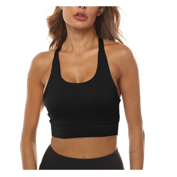 40# women's vest yoga bra shockproof beauty back sports underwear tamk solid color u-neck lingerie fitness women gym clothing, White;black
40# women's vest yoga bra shockproof beauty back sports underwear tamk solid color u-neck lingerie fitness women gym clothing, White;black