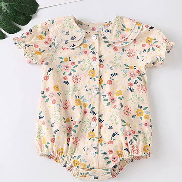 rompers summer toddler baby girls clothes flower printing short sleeve born cotton jumpsuit infant bodysuits, Blue
rompers summer toddler baby girls clothes flower printing short sleeve born cotton jumpsuit infant bodysuits, Blue