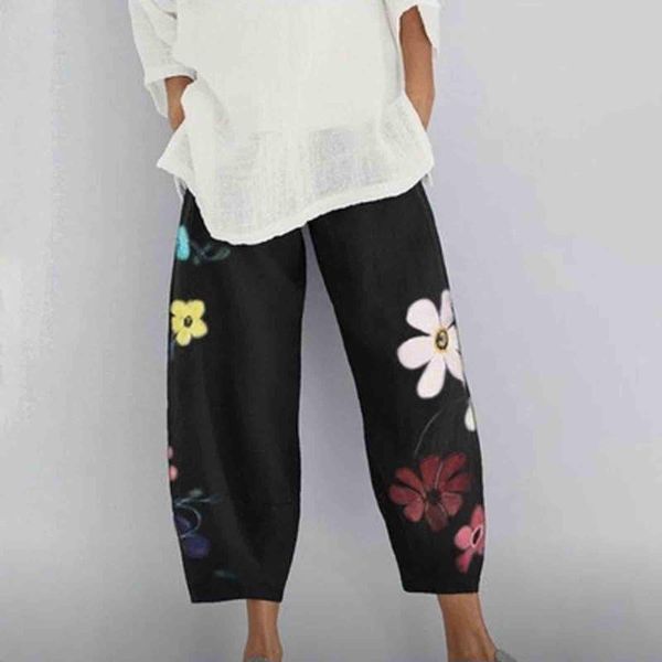 women's pants & capris casual flowers print straight women cotton linen wide leg pant female elastic girdle waist trousers harajuku, Black;white
women's pants & capris casual flowers print straight women cotton linen wide leg pant female elastic girdle waist trousers harajuku, Black;white