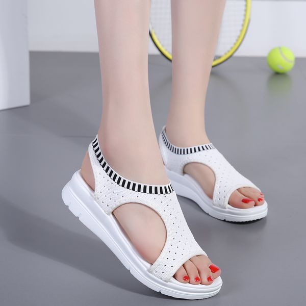 women sandals fashion casual shoes for woman breathable comfortable walking shoes ladies summer platform slip-on womens shoes, Black
women sandals fashion casual shoes for woman breathable comfortable walking shoes ladies summer platform slip-on womens shoes, Black