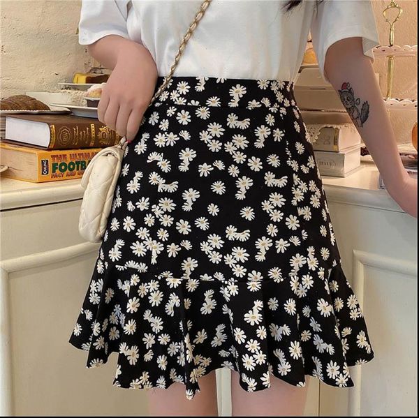 short floral jupe a word womens skirts summer ruffles clothes brandy vintage faldas mini skirt woman, Black
short floral jupe a word womens skirts summer ruffles clothes brandy vintage faldas mini skirt woman, Black