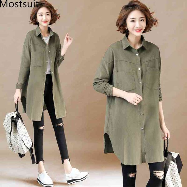 green navy casual long kimono shirt cardigan women plus size sleeve korean loose blouses spring autumn women's 210518, White
green navy casual long kimono shirt cardigan women plus size sleeve korean loose blouses spring autumn women's 210518, White