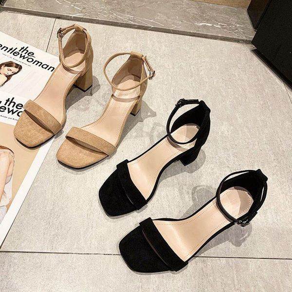 block heels velvet shoes all-match luxury sandals suit female beige espadrilles platform 2021 women's buckle strap chunky suede dress, Black
block heels velvet shoes all-match luxury sandals suit female beige espadrilles platform 2021 women's buckle strap chunky suede dress, Black