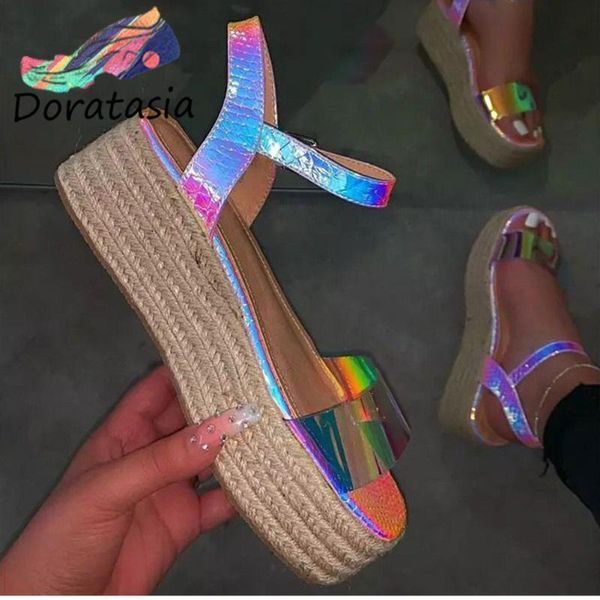 dress shoes doratasia brand summer platform casual high sandals women arrival ins fashion decorating, Black
dress shoes doratasia brand summer platform casual high sandals women arrival ins fashion decorating, Black