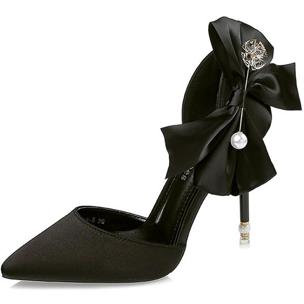 sandals junsrm pearl bowknot flower design women thin heels satin luxury wedding shoes summer dress party high femme, Black
sandals junsrm pearl bowknot flower design women thin heels satin luxury wedding shoes summer dress party high femme, Black