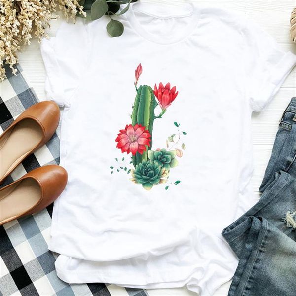 men lady plant cactus floral 90s korean flower print fashion tee mens female shirt clothes graphic, White;black
men lady plant cactus floral 90s korean flower print fashion tee mens female shirt clothes graphic, White;black