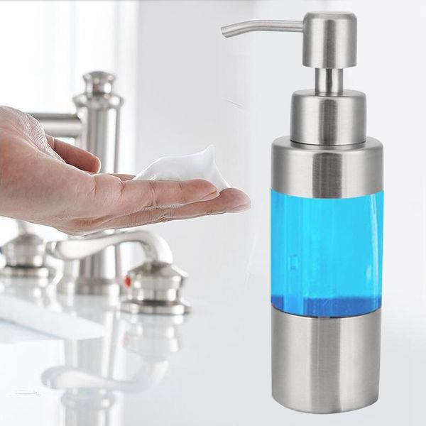 liquid soap dispenser transparent manual hand lotion pump abs stainless steel bathroom bottle domestic delivery
liquid soap dispenser transparent manual hand lotion pump abs stainless steel bathroom bottle domestic delivery
