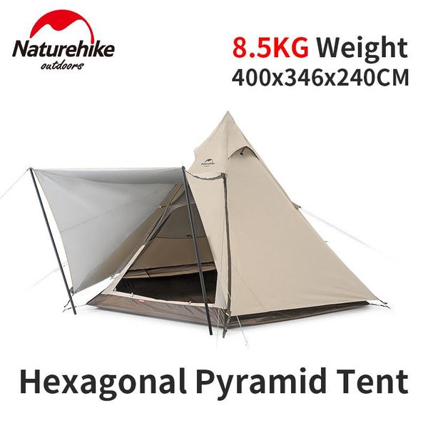 tents and shelters naturehike outdoor camping hexagonal pyramid tent portable 150d oxford cloth 3-4 person with 1.7m hall aluminum alloy rod
tents and shelters naturehike outdoor camping hexagonal pyramid tent portable 150d oxford cloth 3-4 person with 1.7m hall aluminum alloy rod