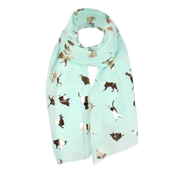 scarves women scarf chiffon fashion cat foil printed wrap silk embroidery shawl travel hijab headband hair accessories, Blue;gray
scarves women scarf chiffon fashion cat foil printed wrap silk embroidery shawl travel hijab headband hair accessories, Blue;gray