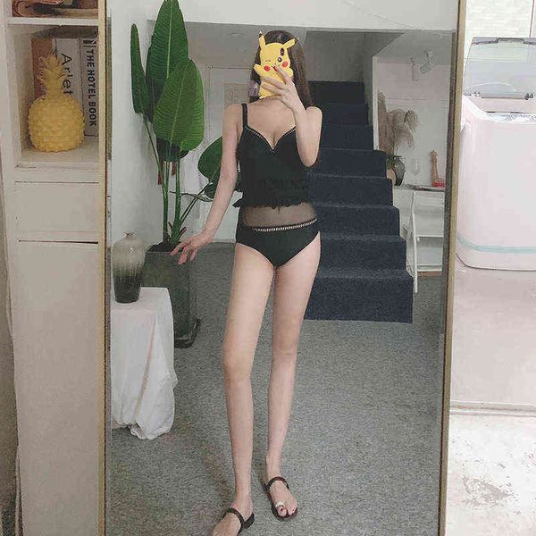 luxury designer women's swimwear bikini swimsuit women's 2022 l small cht gathered to cover the belly and show thin conservative b, White;black
luxury designer women's swimwear bikini swimsuit women's 2022 l small cht gathered to cover the belly and show thin conservative b, White;black
