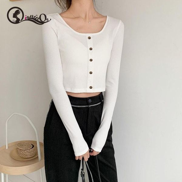 women's sweaters women autumn sweater chic button solid color slim long sleeved pullobers square collar korean style casual, White;black
women's sweaters women autumn sweater chic button solid color slim long sleeved pullobers square collar korean style casual, White;black