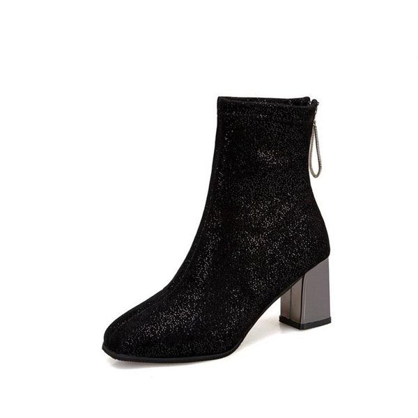 boots fashion short plush warm winter ankle botines mujer 2021 female spring party work square high heels women shoes, Black
boots fashion short plush warm winter ankle botines mujer 2021 female spring party work square high heels women shoes, Black