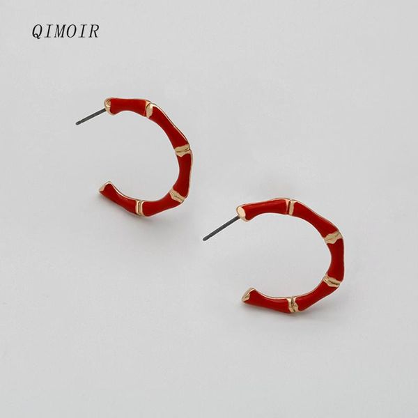 Hoop & Huggie Bright Red Coral Enamel Earrings For Women High Quality Classic Fashion Luxury Jewelry Geometric Ear Rings Zinc Alloy C1009, Golden;silver
Hoop & Huggie Bright Red Coral Enamel Earrings For Women High Quality Classic Fashion Luxury Jewelry Geometric Ear Rings Zinc Alloy C1009, Golden;silver