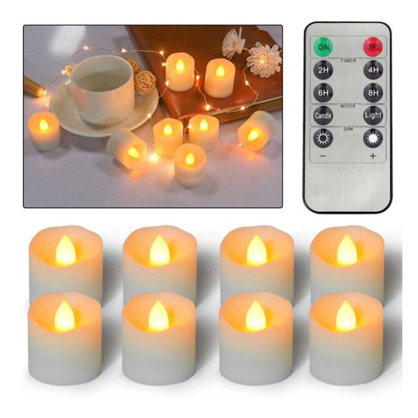 pack of 6 flickering yellow light decorative candles with remote,120 hours long lasting cr2450 battery powered christmas
pack of 6 flickering yellow light decorative candles with remote,120 hours long lasting cr2450 battery powered christmas