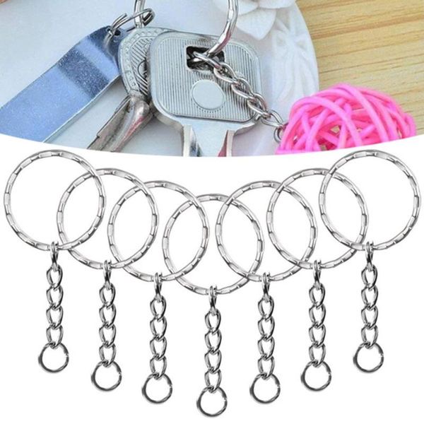 keychains 50pcs/set 25mm metal split blank key chain ring holder craft women men diy chains, Silver
keychains 50pcs/set 25mm metal split blank key chain ring holder craft women men diy chains, Silver