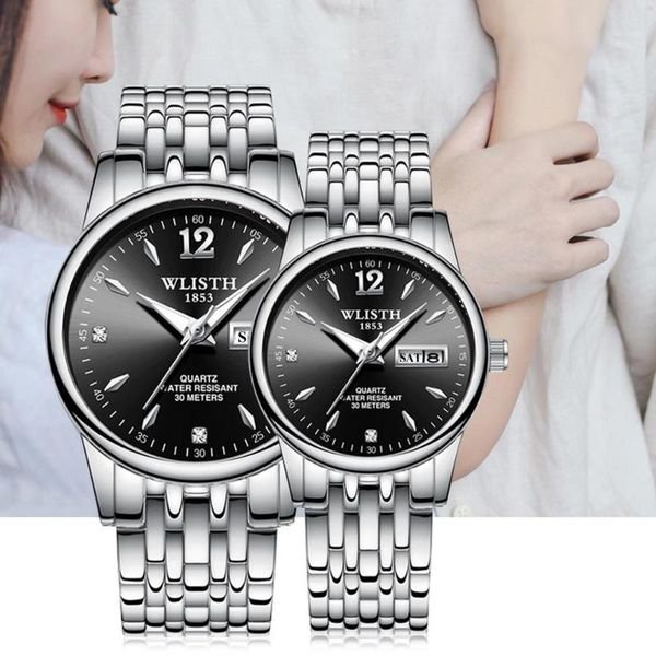 wristwatches wlisth watches business watch for men hour quartz wristwatch steel 30m waterproof luminous male clock, Slivery;brown
wristwatches wlisth watches business watch for men hour quartz wristwatch steel 30m waterproof luminous male clock, Slivery;brown