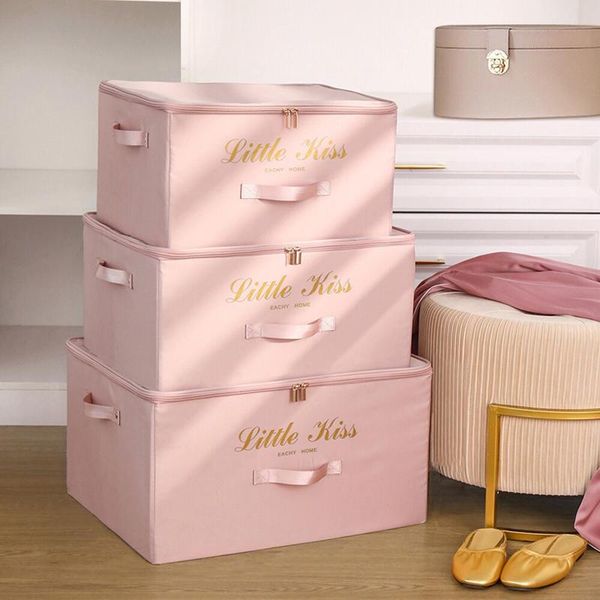 closet organizer clothes quilt storage box with lid large satin fabric for organizador armario clothing & wardrobe
closet organizer clothes quilt storage box with lid large satin fabric for organizador armario clothing & wardrobe
