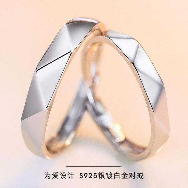sterling silver lovers couples rings for engagement platinum plated diamond-type romantic open ring resizable gift s108 wedding, Slivery;golden
sterling silver lovers couples rings for engagement platinum plated diamond-type romantic open ring resizable gift s108 wedding, Slivery;golden